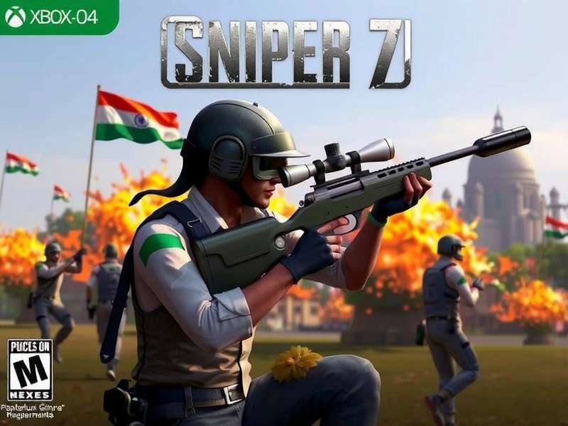 PUBG Platinum Sniper 7 game cover featuring Indian elements
